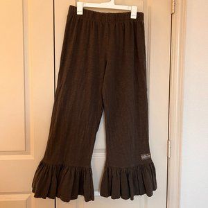 Matilda Jane Women's Ruffle Hem Pants - large